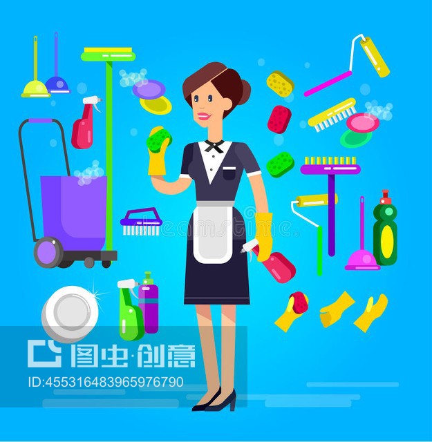 潔凈空間，專業呈現——您的專屬清潔服務海報設計解決方案